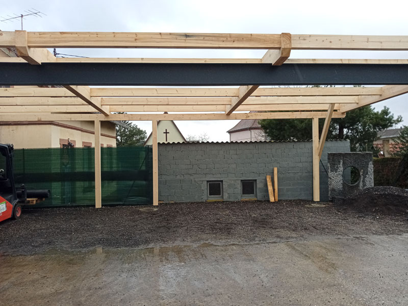 carport toiture aménagement bonelli