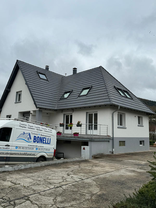 couverture Bonelli, exemple de projet de couverture