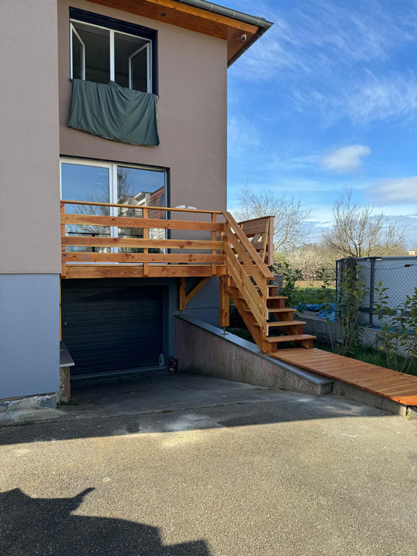 terrasses bois bonelli, exemple de terrasses bois
