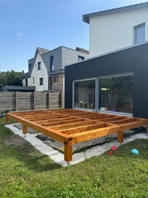 terrasses bois bonelli, exemple de terrasses bois