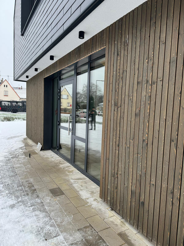 bardages bois bonelli, exemple de projet de bardage