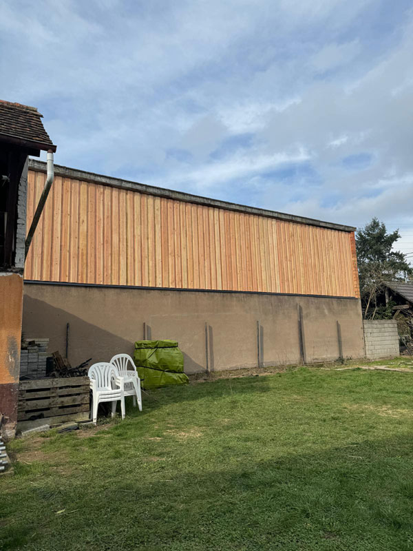 bardages bois bonelli, exemple de projet de bardage